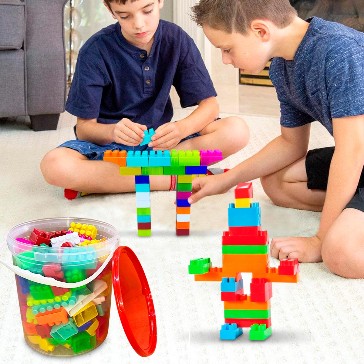 Miniatura 2 de Bloques Construccion 150 Piezas TBJ150F